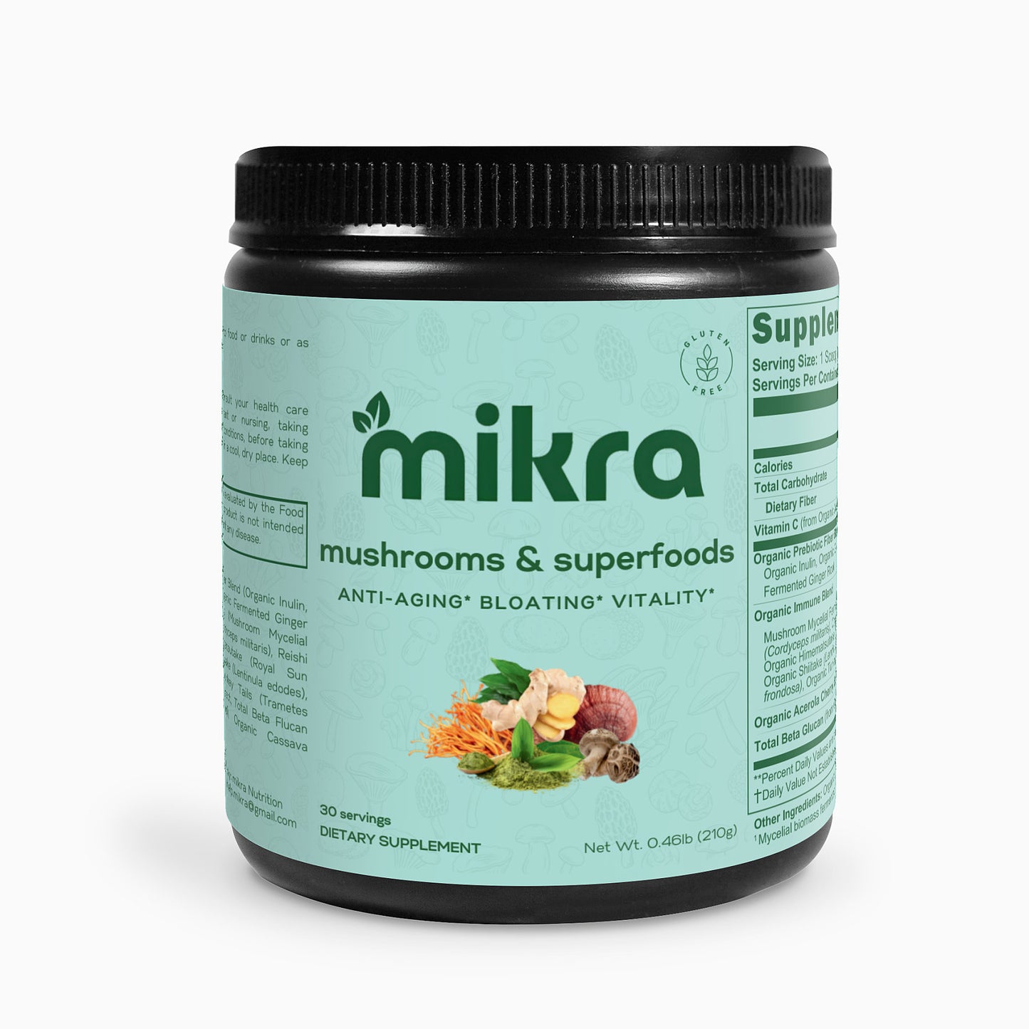 mikra - mushrooms & superfoods